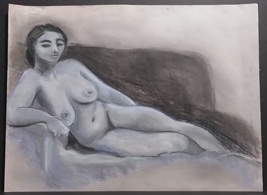 Cubism Picasso  Painting Portrait Female Nud