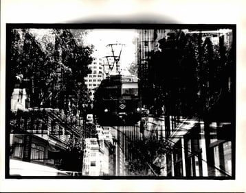 Original 1989 B&W Photographic Artistic Photo Effects.P