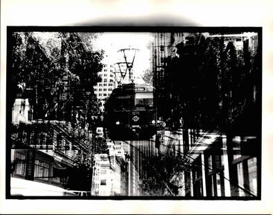 Original 1989 B&W Photographic Artistic Photo Effects.P: Original 1989 B&W Photographic Artistic Photo Effects.Photography. Provenance: New York-based Photography Collector. Approx Size: 14 x 11 inches. Stamped and signed on reverse. Photo may have bent cor