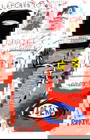 Expressionism Painting Drawing on Cardboard