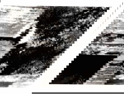 XL Original 1989 B&W Photographic Artistic Photo Effects.P: XL Original 1989 B&W Photographic Artistic Photo Effects.Photography. Provenance: New York-based Photography Collector. Approx Size: 14 x 11 inches. Stamped and signed on reverse. Photo may have bent