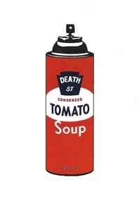 Warhol, Tomato Soup Pop Art Lithograph Print W/COA