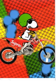 Death NYC Pop Art Graffiti Master Artist Lithography Print W/COA