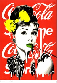 Death NYC Pop Art Graffiti Master Artist Lithography Print W/COA