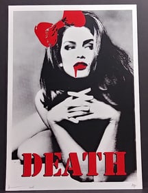 Pop Art Lithograph Print W/Certificated of Authenticity