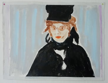 Paul Gauguin Unsigned Oil Painting on Canvas