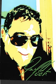 Modern Pop Art Print. Thick Paper White Border