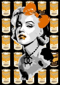 NYC Death Pop Art Lithograph Print W/ COA