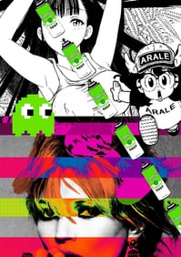 Pop Art Lithograph Print W/Certificated of Authenticity