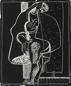 Le Corbusier Lithograph Print. (Little Confidences)