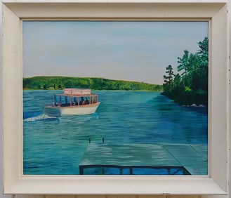 Oil Painting on Canvas Framed