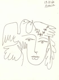 Pablo Picasso Fine Art drawing/print Ink on Paper