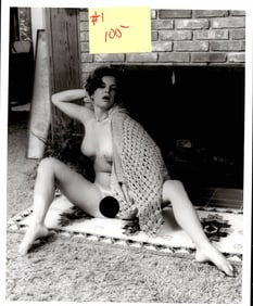 Vintage B/W Erotic Photography: Female Nudes In Risqué Poses
