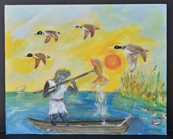 Expressions of Madness of The Mentally ill Oil Painting