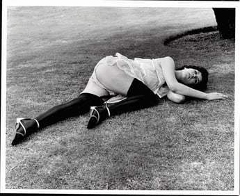 Vintage B/W Erotic Photography: Female Nudes In Risqué Poses