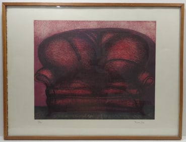 Francisco ROCCA LYNN (Col 1946) Original Engraving Signed 20/50