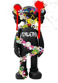 New York Death Pop Art Lithograph Print W/COA