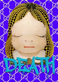 NYC Death Pop Art Lithograph Print W/COA