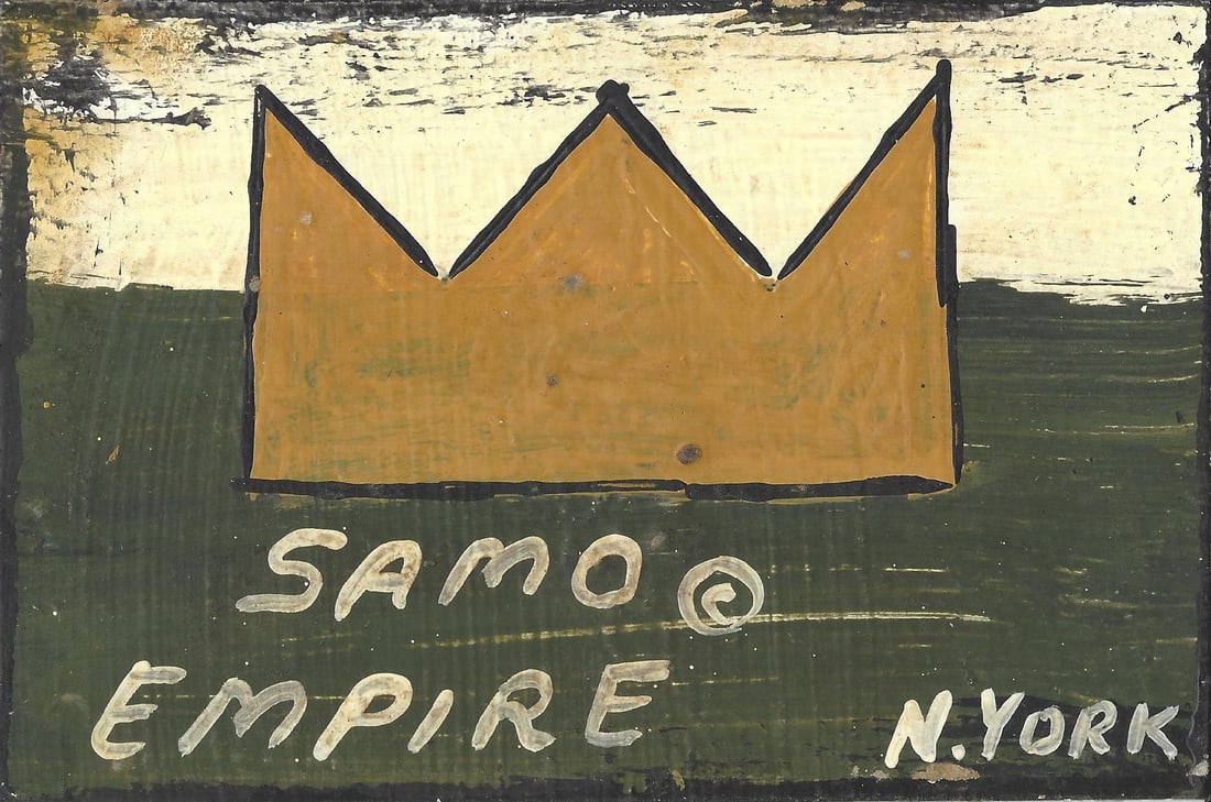 85 JEAN-MICHEL BASQUIAT SOUVENIR SUBWAY ART POSTCARD COLLECTION (1 of 2)