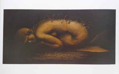Original Roberto Fabelo Lithograph on Thick Paper