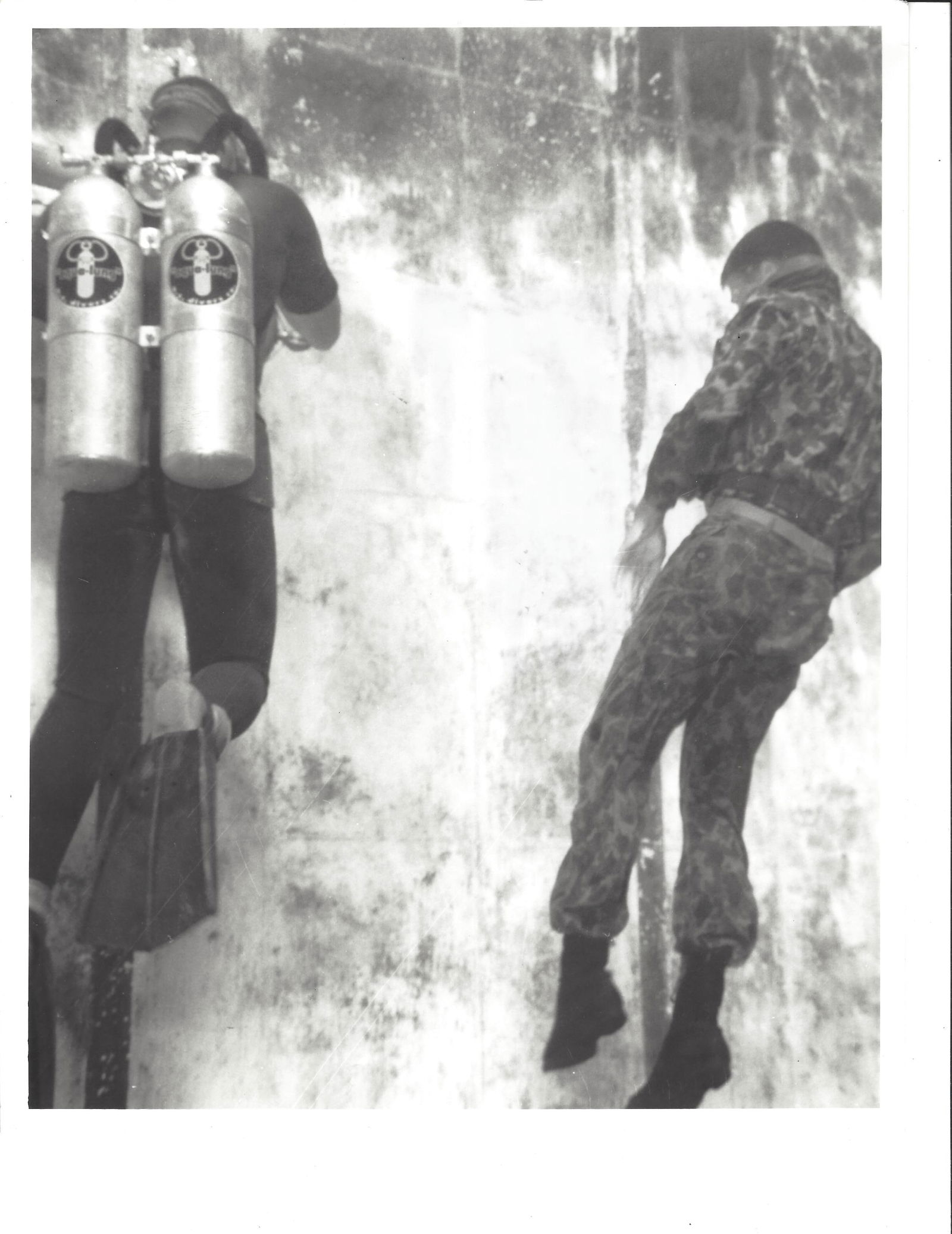 1960 Marine Corp Camp Pendleton California underwater Photography. (1 of 2)