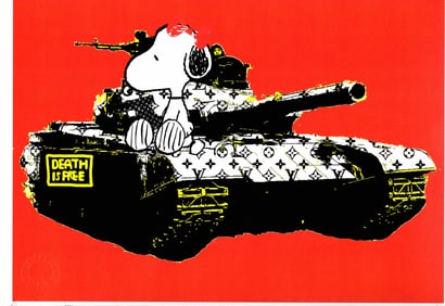 Death NYC Pop Art Graffiti Master Artist Lithography Print W/COA