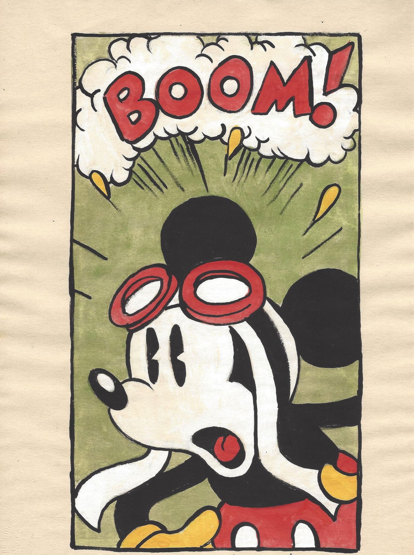 Mixed Media on Paper. Signed Lower right Roy Lichtenstein: Mixed Media on Paper. Signed Lower right Roy Lichtenstein. Size: 8 1/4 x 11 3/4.It is being sold in the manner or style of the artist.Good Condition See Photos.We pack & Ship for you. We take care of