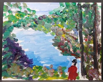 Original N York Street Impressionism Plain Air Painting