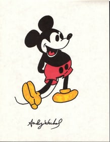 Fine Art Warhol Print on  Paper.