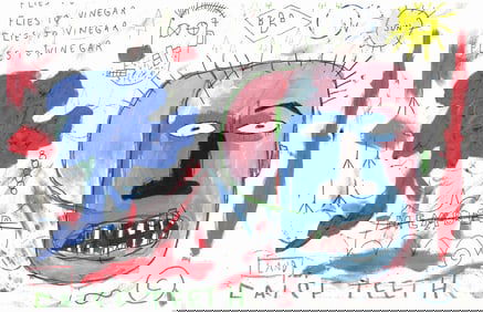 Jean-Michel Basquiat Fine Art Print on Paper