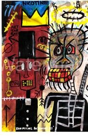 Jean-Michel Basquiat Fine Art Print on Paper