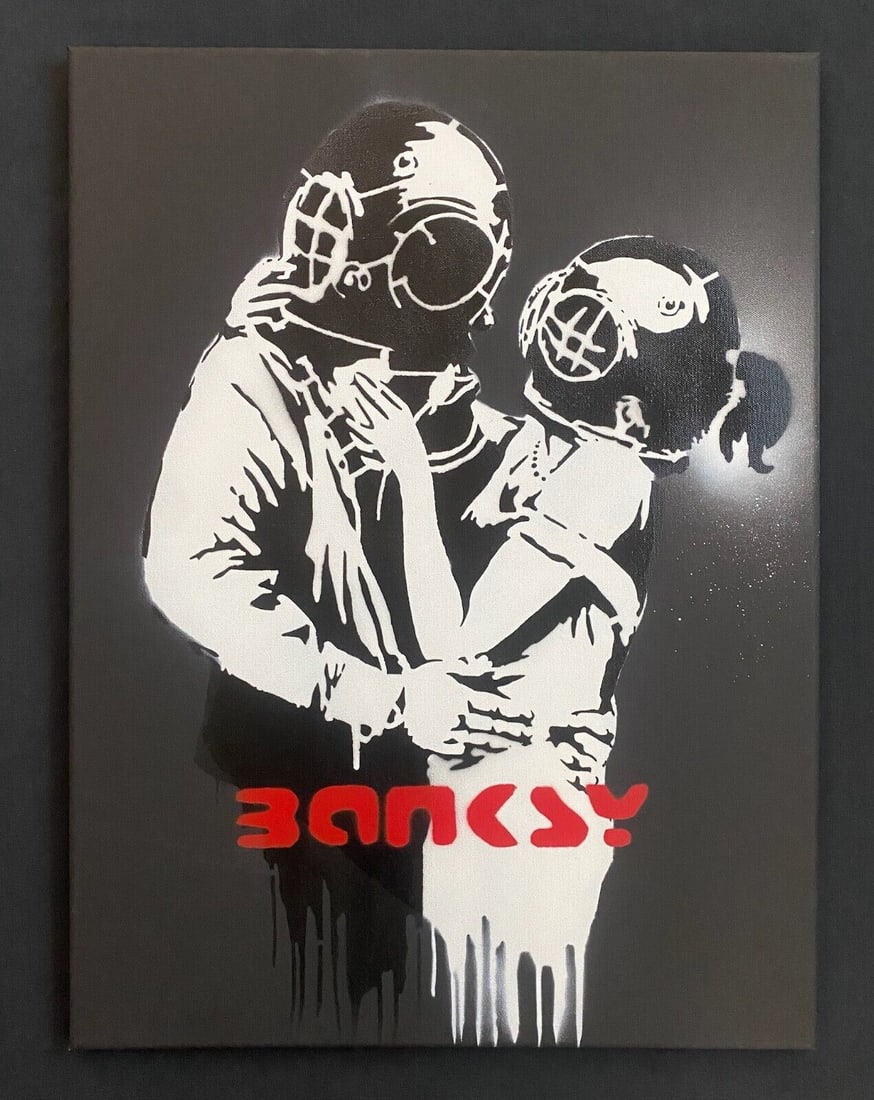 Banksy Dismaland painting 2015 With paperwork (1 of 6)