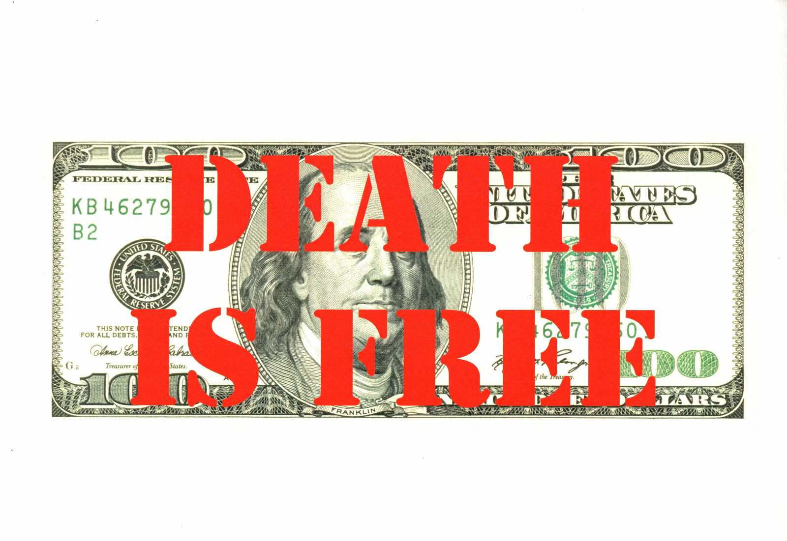 NYC MONEY Pop Contemporary Art Print Lithograph W/Certificate of Authenticity (1 of 1)