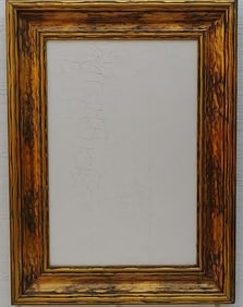 Italian Abstract Textura Painting Framed