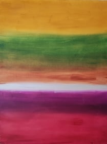 Large Ellsworth Kelly After Oil on Canvas 30 x 40 in.