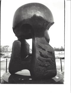 Henry More Nuclear Energy Bronze Sculpture 1964–1966.: Henry More Nuclear Energy Bronze Sculpture 1964–1966. Nuclear Energy is a bronze sculpture by Henry Moore on the campus of the University of Chicago at the site of the world's first nuclear