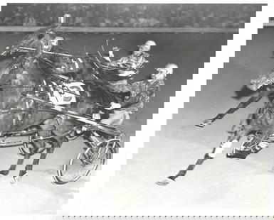 1965 Harness Racing Photo Horse Success Cameo Cleo Young Liberty Bell Park: 1965 Harness Racing Photo Horse Success Cameo Cleo Young Liberty Bell Park. Provenance: New York-Based Photography Collector & Curator -Collection of Rare Photographs. Approx Size: 8 x 10 inches.