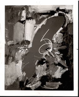 1960 Photo Hans Hofmann American Artist Painter: 1960 Photo Hans Hofmann American Artist Painter Photo size:10 x 8 inches Provenance: New York-Based Photography Collector & Curator -Collection of Rare Photographs. Photo may have bent corners