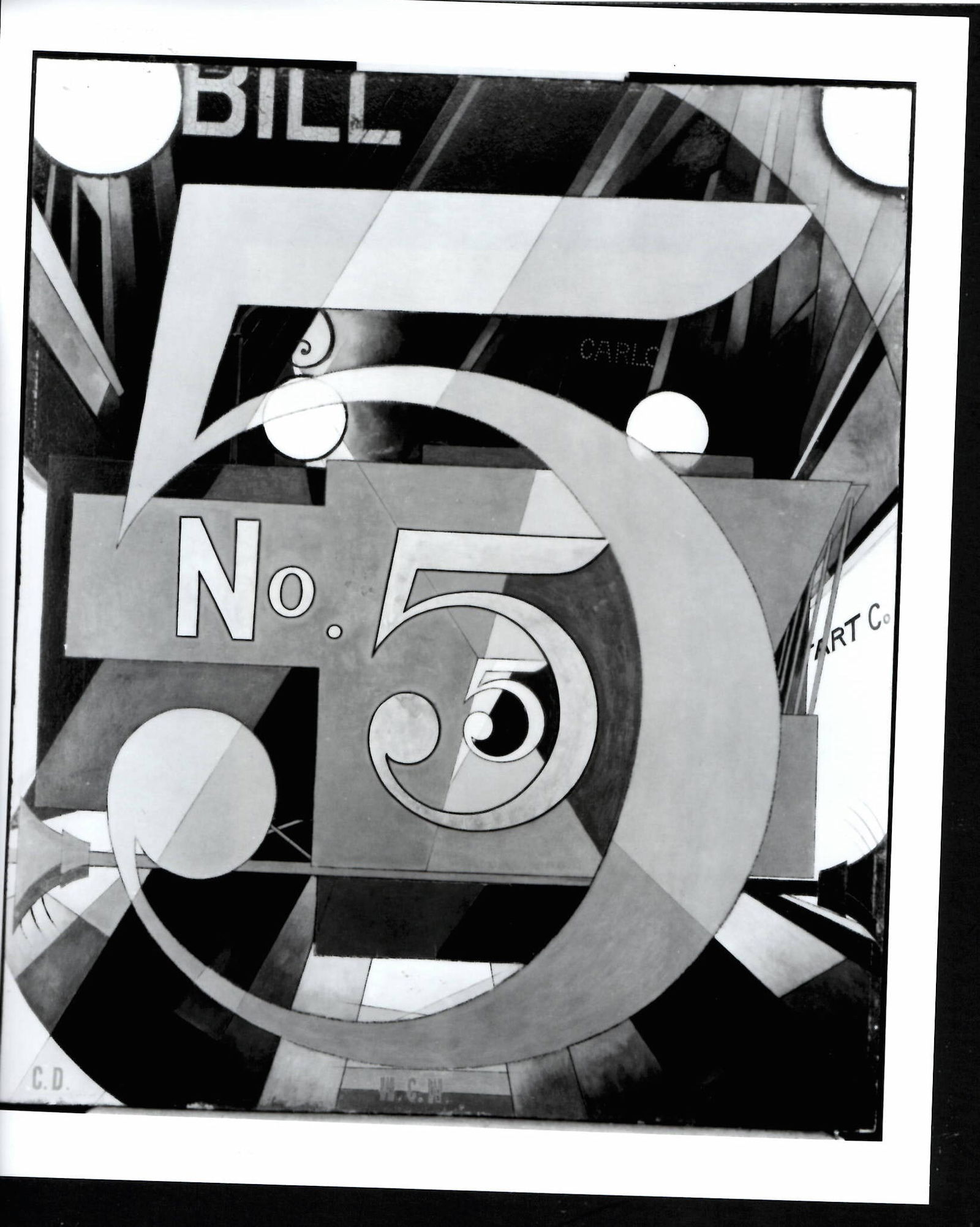 Charles Demuth NYC Photo Exhibit. Labeled onThe Verso: Charles Demuth NYC Photo Exhibit Metropolitan Museum of art .Labeled on the verso Approx Photo size:8 x 10 inches