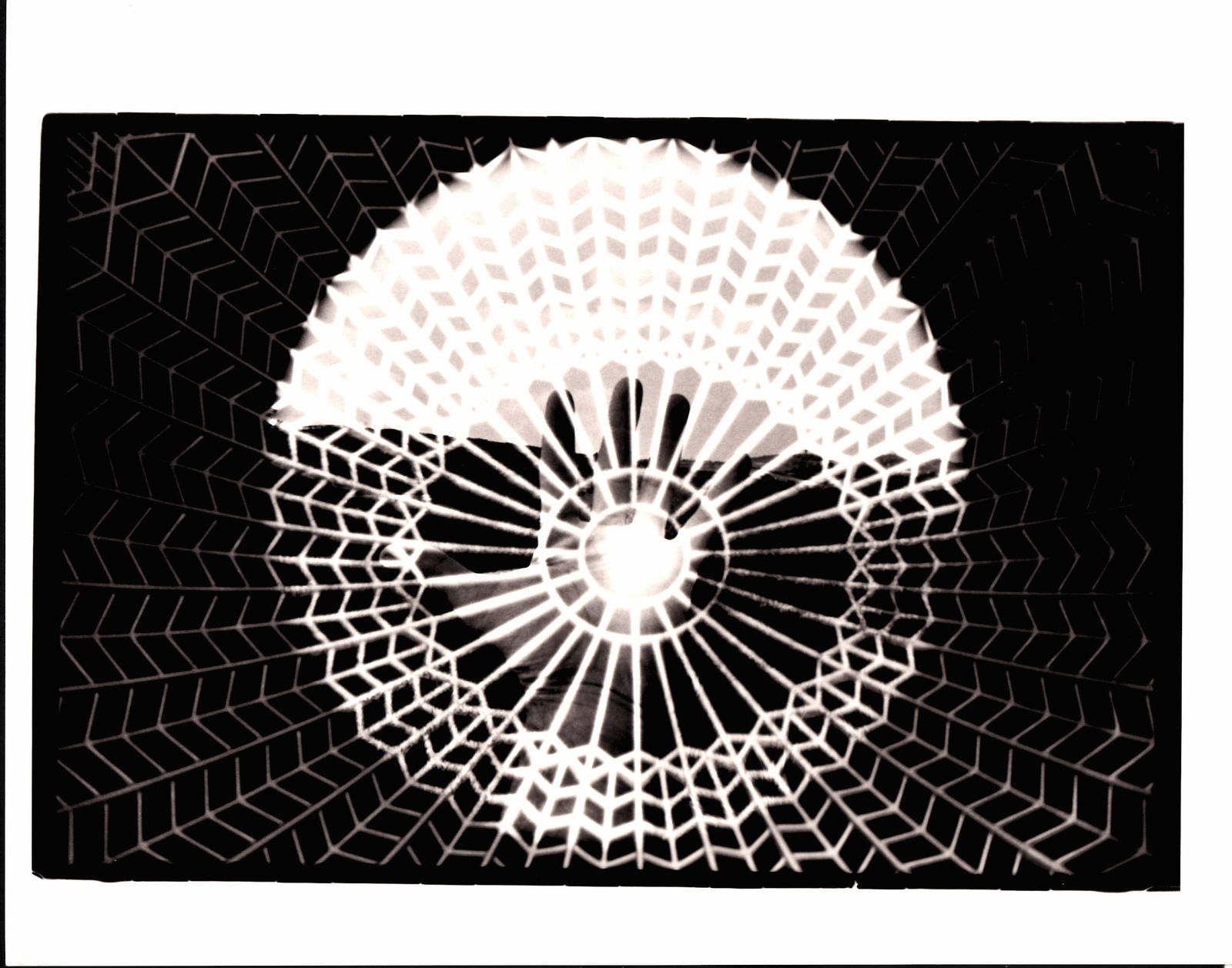 Original 1989 B&W Photographic Artistic Photo Effects.P: Original 1989 B&W Photographic Artistic Photo Effects.Photography. Provenance: New York-based Photography Collector. Approx Size: 14 x 11 inches. Stamped and signed on reverse. Photo may have bent cor