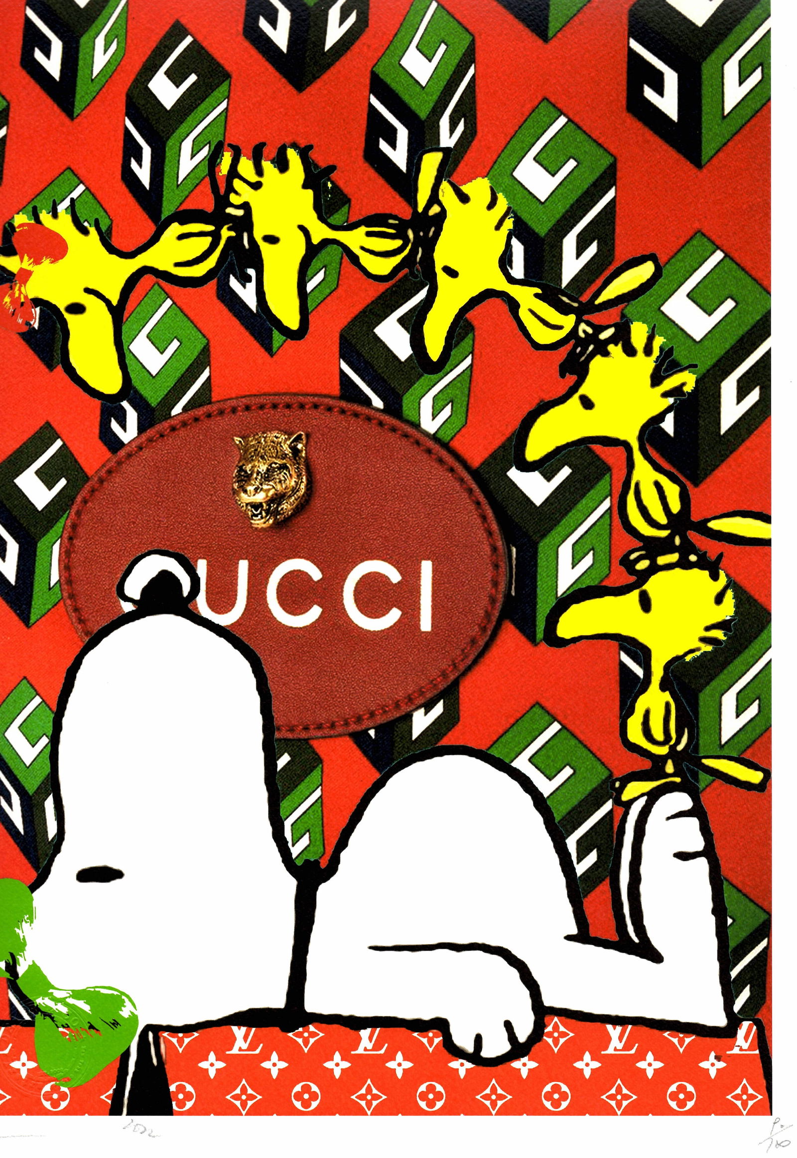 Pop art Litho Print W/COA: Pop art We pack & Ship for you. We take care of the shipping services in