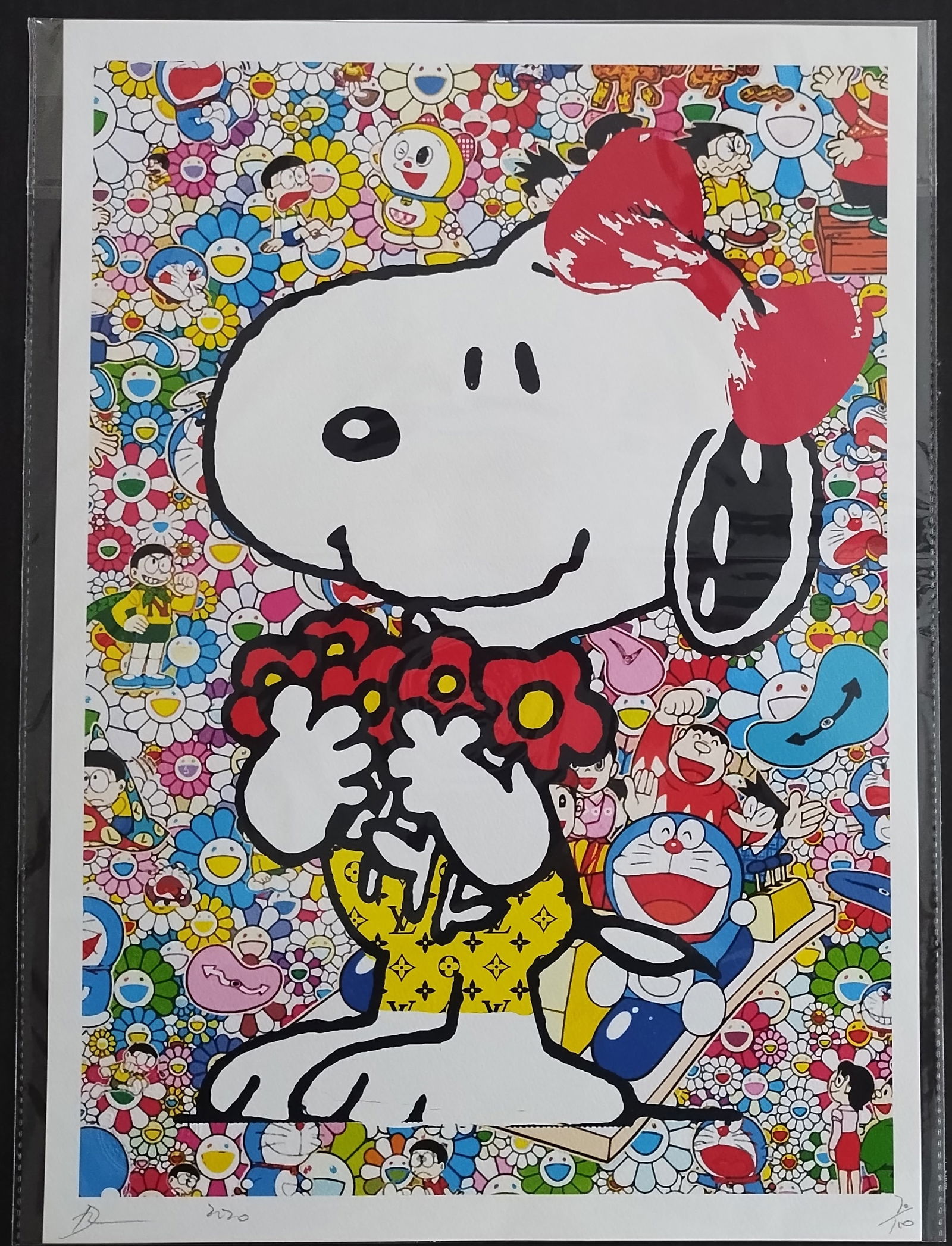 Large Pop Art Lithograph Print W/COA and Seal of Authenticity: Large Pop Art Lithograph Print W/COA and Seal of Authenticity. Size: 12 1/2 x 17 1/2 Inches. Excellent Condition.SEE PHOTOS as part of the description. Good condition. We pack & Ship for you. We take