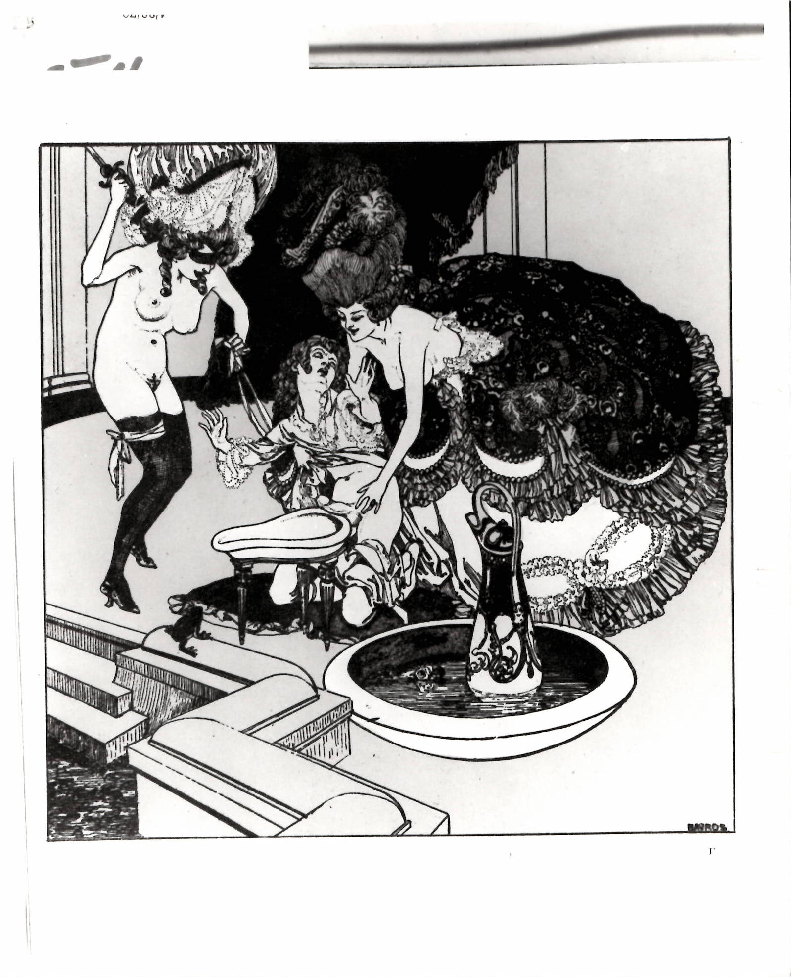 Seduction Nude & Erotic Art Photography: Seduction Nude & Erotic Art Photography Subject: Nudes & Erotic Print SILVER GELATIN PRINT SIZE:8 X 10" ACTUAL CONDTION:VINTAGE-It may have scratches, pencil or pen marks, etc.VPROVENANCE: New York-Ba