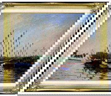 Claude Monet (French, 1840-1926) Oil Painting on Canvas.Famous Masters Works: Claude Monet (French, 1840-1926) Oil Painting on Canvas.Famous Masters Works.Repro. This artwork is an 100% hand-painted oil on canvas painting. This painting is framed. Ready to hang. Approx Painting