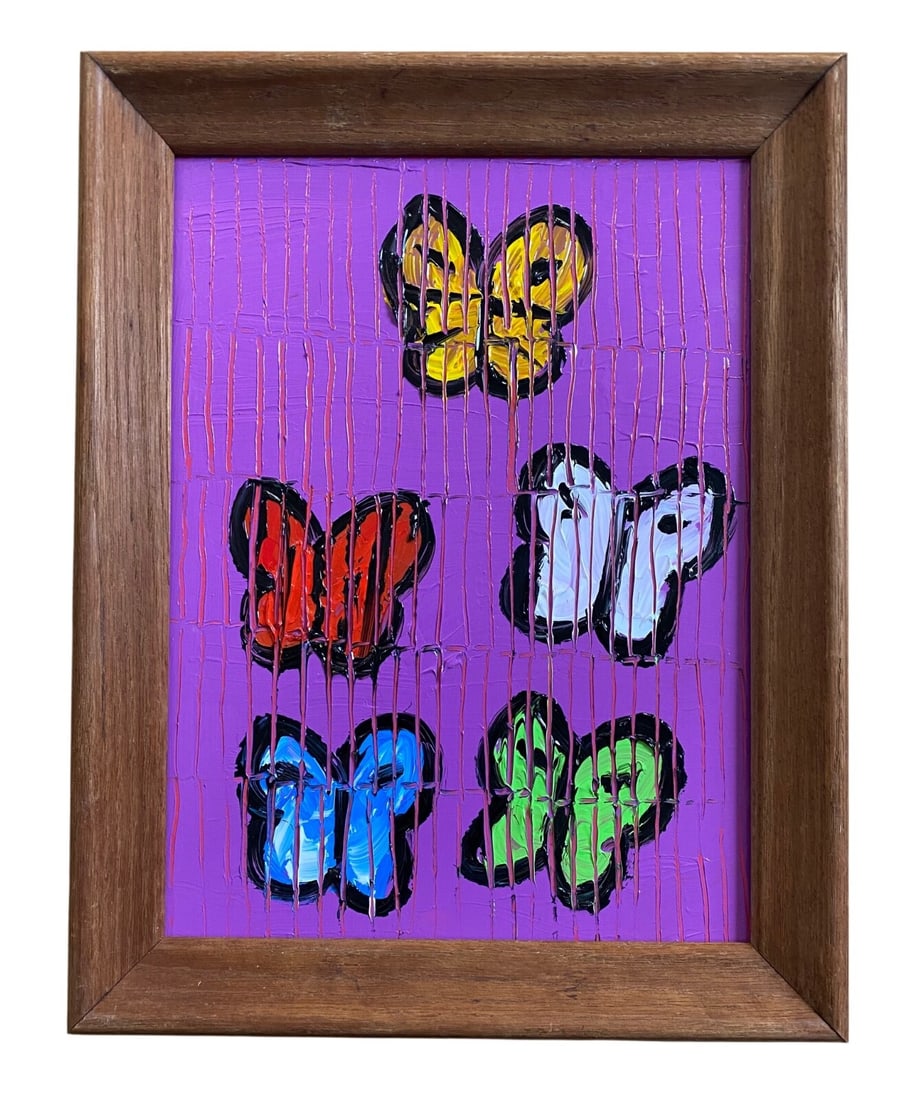 Hunt Slonem  Painting | Flight 5 (1 of 5)