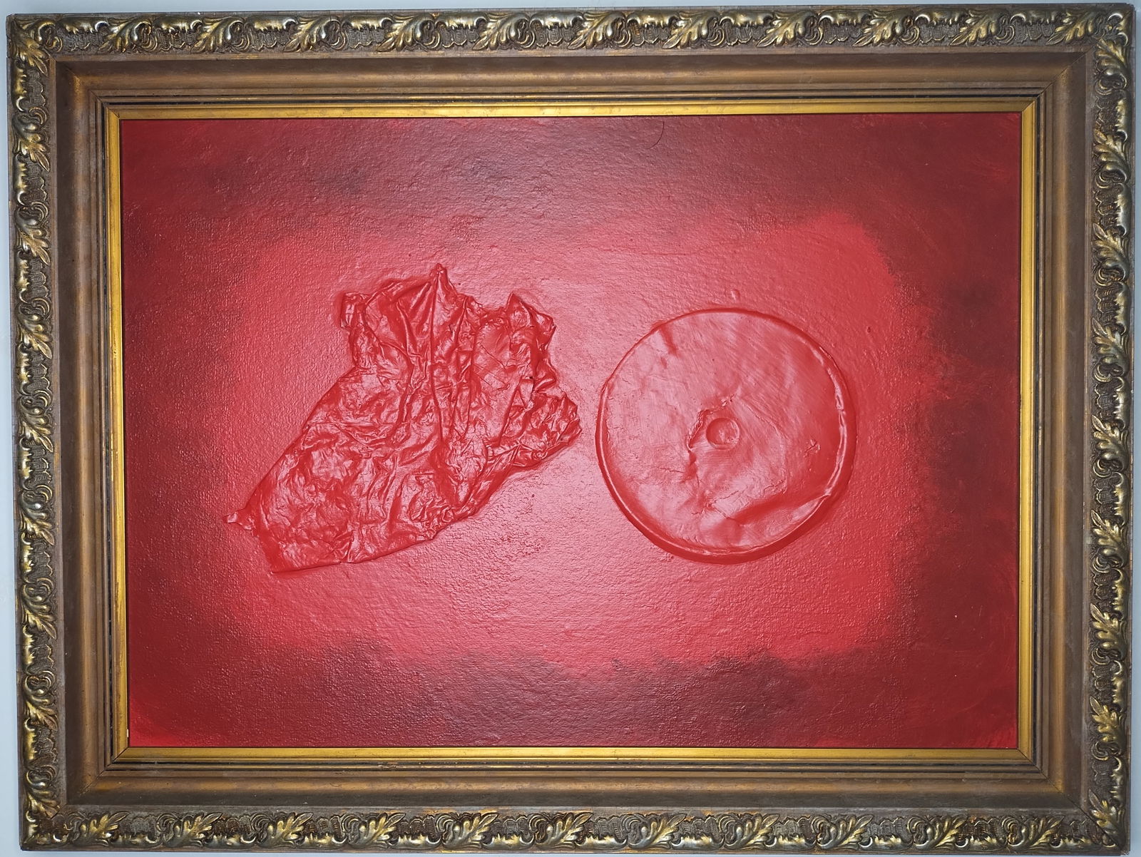 Signed Pollock Abstract Art Painting on Masonite: Alberto Burri, (Italian, 1915-95) Mixed Media on masonite Abstract Composition. inscribed Burri on the backside. Approx Painting: 16 x 22 1/2 - Frame: 19 3/4 x 26 1/4 x 2 Inches. See photos. Alberto B