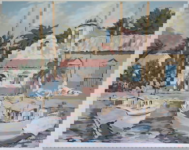 Cris Alison Large  Oil Painting On Canvas: Large Abstract Wall Art Framed Oil Painting On Canvas for Living Room Wall Decor.. Approx Painting Size: 60 x 48 Inches. Good Condition See Photos. We pack & Ship for you. We take care of the shipping