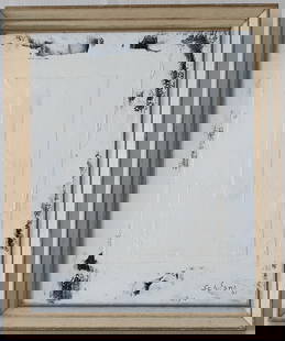 Signed Schifano, Italy (1934 - 1998) Abstract Art Painting on  Canvas: Signed Schifano, Italy (1934 - 1998) Abstract Art Painting on Canvas A minimalist Abstract Mixed-media Collage Artwork with a powerful Conceptual Message. This is a one-of-a-kind piece. Approx Paintin