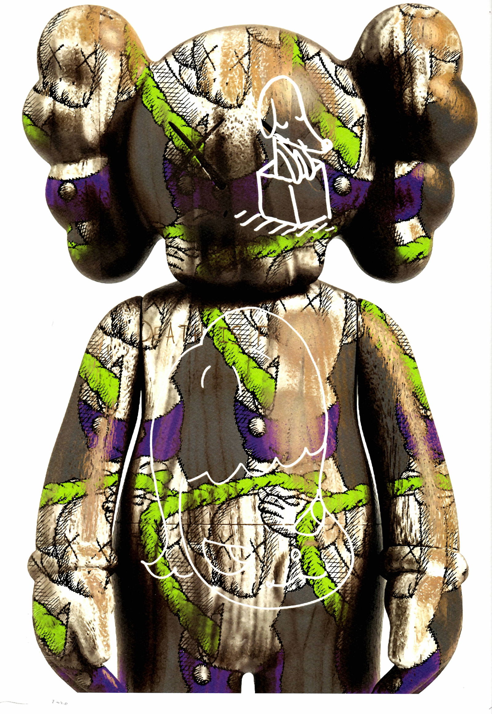 額付☆人気 DEATH NYC LVPOP ポスター ☆ 額付☆人気 DEATH NYC LVPOP