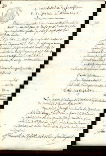 1800s Antique French Hypothèques Watermarked Document Antique document conservation des: 1800s Antique French Hypothèques Watermarked, Antique document conservation des hypothèques de la province de- Maurienne. Signatures. Date, Watermarked. 2 pages.Approx Size: 10 x 7 Inches. Condition